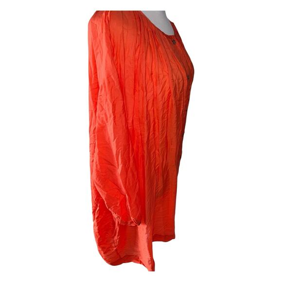 Jim Thompson Coral Kaftan Midi Dress Beach Cover Up Size XXL - Picture 6 of 12